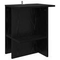 vidaXL Konferenčný stolík Čierny dub 40 x 30 x 49 cm Kompozitné drevo