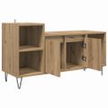 vidaXL TV skrinka 100 x 35 x 55 cm Remeselný dub Kompozitné drevo
