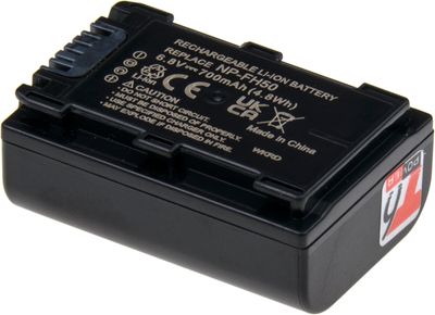 Batéria T6 Power Sony NP-FH50, NP-FH40, NP-FH30, 700mAh, 4,7Wh, sivá
