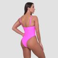 Jednodielne plavky ARUBA Pink - GymBeam, veľkosť M