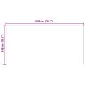 vidaXL Behúň koberec Svetlosivá 100 x 200 cm látka