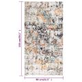vidaXL Vonkajší koberec hladké tkanie 80x150 cm viacfarebný