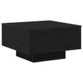 vidaXL Konferenčný stolík Čierny dub 55 x 55 x 31 cm