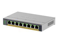Netgear 8PT gb plus swch w/poe+gs108epp