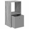 vidaXL Nočný stolík 2 ks Sivý Sonoma 35 x 32 x 68,5 cm