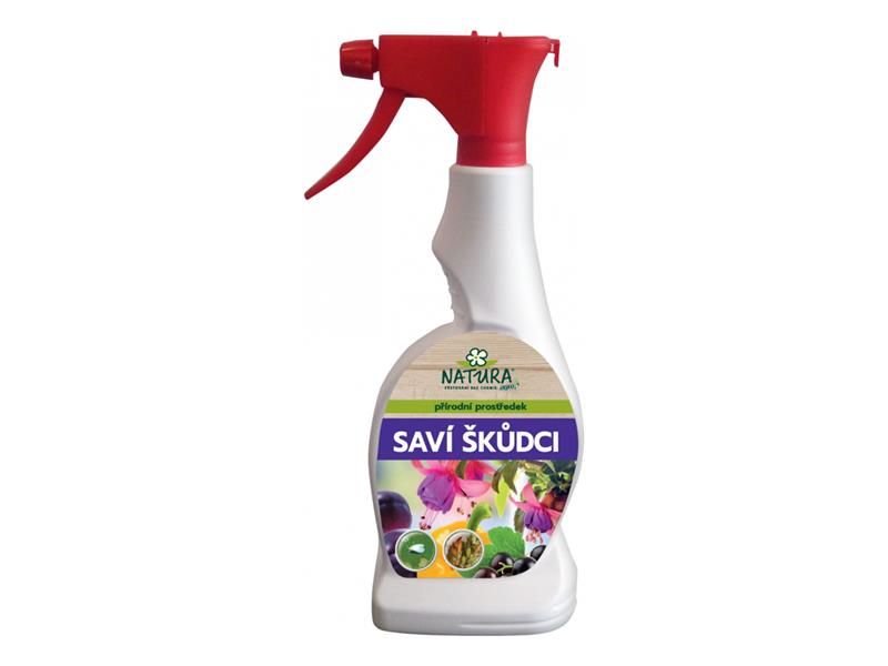 Prípravek proti mšiam a sviluškám NATURA Saví Škůdci 500 ml