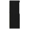 vidaXL LED komoda Čierny dub 41 x 37 x 100 cm Kompozitné drevo