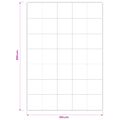 vidaXL Súprava paplónu z 90% husacieho peria FULDA 2 ks 155 x 200 cm