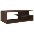 vidaXL Konferenčný stolík hnedý dub 102x55x35 cm kompozitné drevo