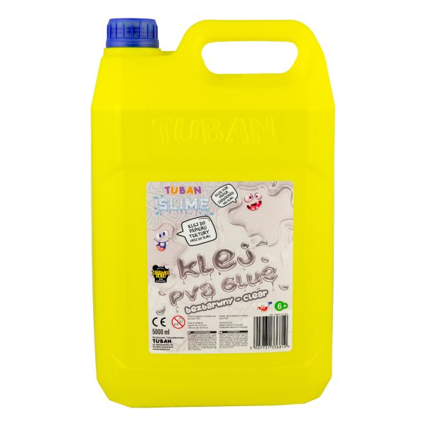 PVA lepidlo na sliz Bezfarebné 5 l