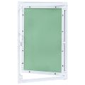 vidaXL Access Panel Zelená a strieborná 55 x 75 cm