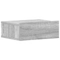vidaXL Nástenné nočné stolíky 2 ks sivé sonoma 40x30x15cm sprac. drevo
