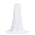 vidaXL Moskytiéra na posteľ 220 sieťovina biela 56x56x220 cm