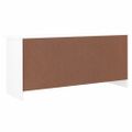 vidaXL Lavica na topánky ALTA biela 100x35x45 cm masívna borovica