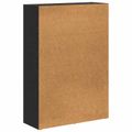 vidaXL Regál na knihy 80 x 30 x 114 cm Kompozitné drevo Čierny dub