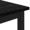 vidaXL Konferenčný stolík Čierny dub 80 x 80 x 45 cm Kompozitné drevo