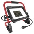 LED reflektor ELION 100W, červeno-čierny, IP65, 16 000 lm, neutrálna biela