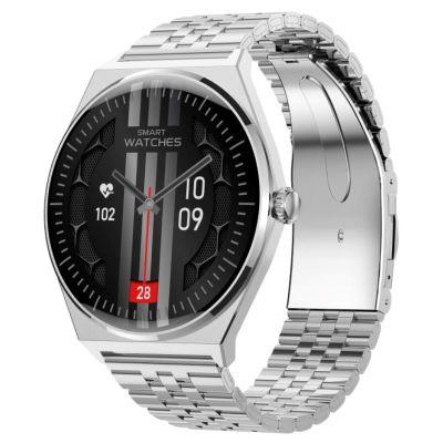 MAXCOM EW05 EcoWatch5, Smart hodinky, strieborné