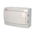 Rozvádzač Acqua 3912-TB IP65, 12mod., na omietku, nepriehľ. dvere, 215x305x110mm