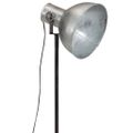 vidaXL Podlahová lampa 25 W starožitná strieborná 75x75x90-150 cm E27