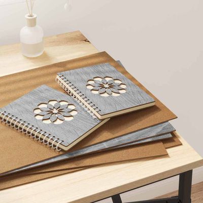 vidaXL Dekoračné panely 12 pcs Sivý Sonoma 30 x 42 x 0.27 cm