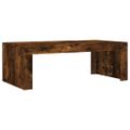 vidaXL Konferenčný stolík dymový dub 102x50x36 cm kompozitné drevo