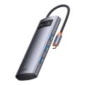 Rozbočovač 4v1 Baseus Metal Gleam Series, USB-C na 4x USB 3.0