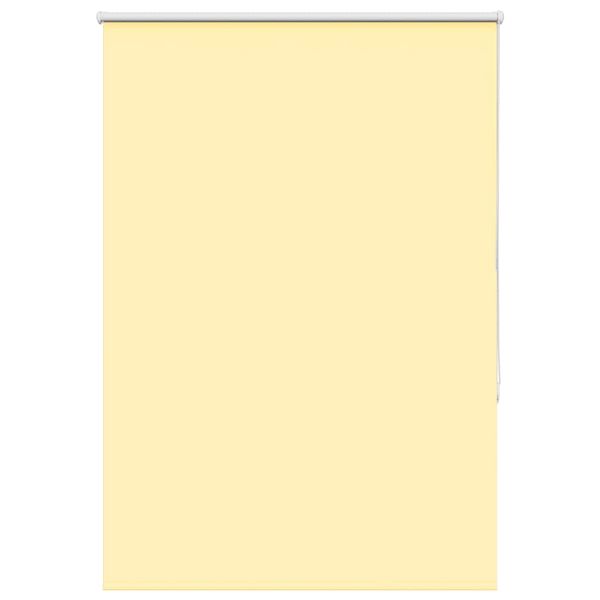 vidaXL Roleta Zatemnenie žltá 100x150 cm Šírka látky 95,7 cm Polyester
