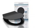 Schütte SLIM BLACK| Duroplast, Soft Close