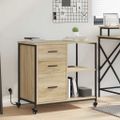 vidaXL Kabinet s nabíjacou stanicou 76 x 41 x 72 cm Kompozitné drevo
