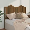 vidaXL Čelo postele medovo-hnedé 126x4x110 cm masívna borovica