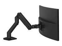 Montážna sada (kĺbové rameno, svorka na montáž na stôl, predlžovacie rameno, úchyt priechodky, pivot) - Technológia konštantnej sily - pre LCD displej/zahnutý LCD displej - matná čerň - veľkosť obrazovky: do 49"