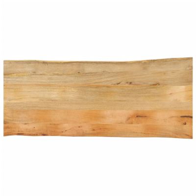 vidaXL Stolová doska 140x60x2,5 cm živý okraj masívne mango