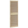 vidaXL Skříňové dvere s dverami 2 ks Prírodná 170 x 2,1 x 59,5 cm