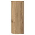 vidaXL Stojany na rastliny 2 ks dub artisan 17x17x60 cm kompoz. drevo
