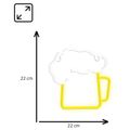 MANTA BEER, LED Neon plexi dekorácia