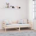 vidaXL Denná posteľ s matracom 80x200 cm masívna borovica