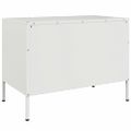 vidaXL TV skrinka biela 68x39x50,5 cm oceľ