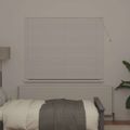 vidaXL Rímske žalúzie Biela 175 x 160 cm Hliník