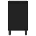 vidaXL Komoda čierna 40x35x70 cm kompozitné drevo