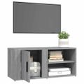 vidaXL TV skrinky 2 ks sivý dub sonoma 80x31,5x36 cm spracované drevo