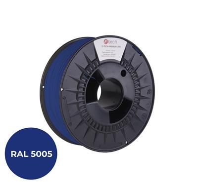 Filament C-TECH PREMIUM LINE, ASA, signálna modrá, RAL5005, 1,75mm, 1kg