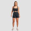 Dámske bezšvové šortky Lift Coal - GymBeam, veľkosť XS
