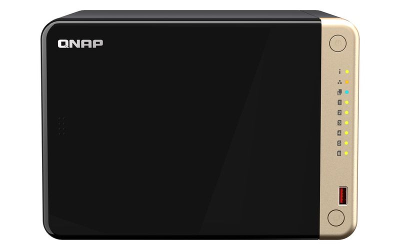 QNAP TS-664-8G (4core 2,9 GHz, 8GB RAM, 6xSATA, 2x M.2 NVM slot, 1xPCIe, 1xHDMI 4K, 2x2,5GbE, 4xUSB)