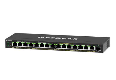 Netgear 16PT ge plus swch w/ hi-pwr poe+