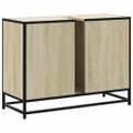 vidaXL Kúpeľňová skrinka pod umývadlo, dub sonoma, 80x33x60 cm, imitácia dreva