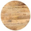 vidaXL Bistro stolík okrúhly Ø70x75 cm surové mangovníkové drevo