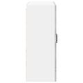 vidaXL Nástenný sklenený kabinet LUCCA Betónovo sivá 60 x 31 x 80 cm