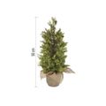 LED stromček, 50 cm, vonkajšia aj vnútorná, teplá biela, časovač