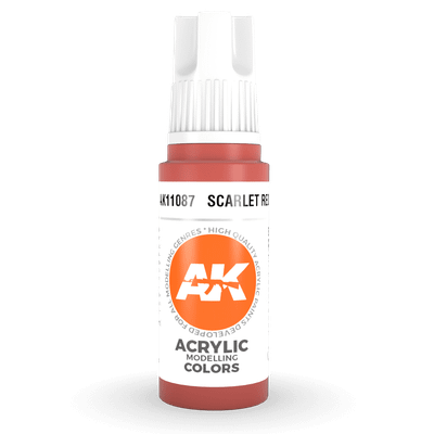 AK Interactive: General Series - Scarlet Red